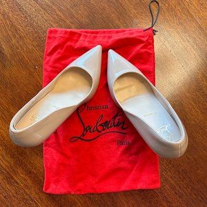 NUDE LOUBOUTIN HEELS